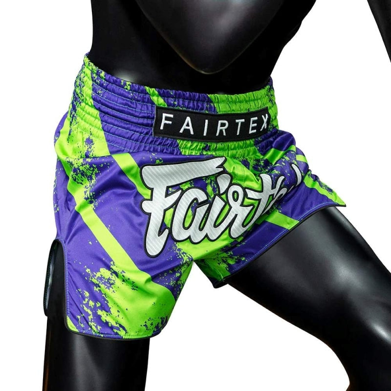 FAIRTEX MUAY THAI BROEKJE PAARS/GROEN