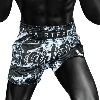 FAIRTEX MUAY THAI BROEKJE GRUNGE - ZWART