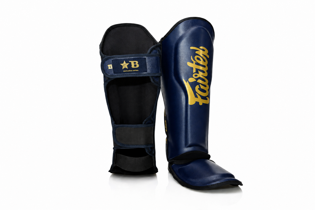 FAIRTEX X BOOSTER SCHEENBESCHERMERS BLAUW/GOUD
