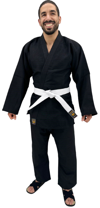 JUDO - JU JITSU BLACK GRAIN DE RIZ