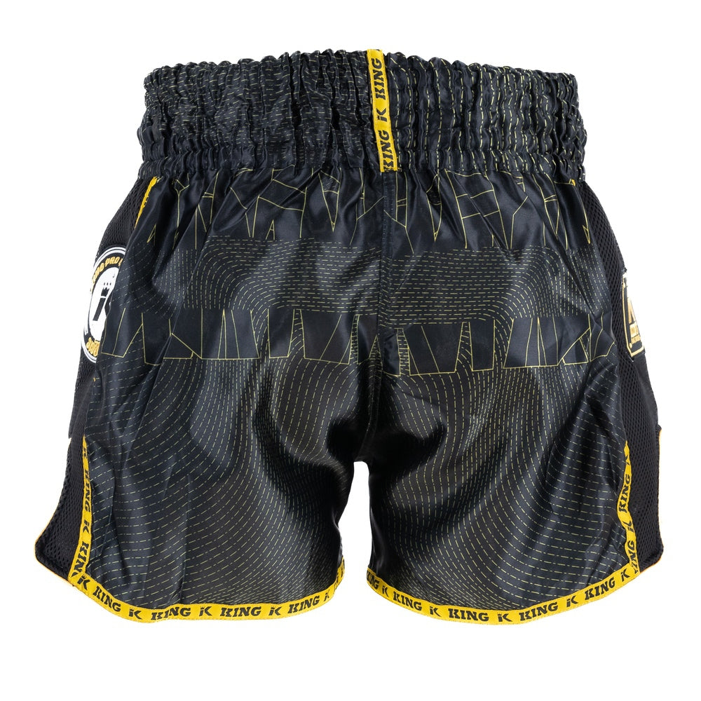 KING PRO BOXING SCHORT-ZWART/GOUD