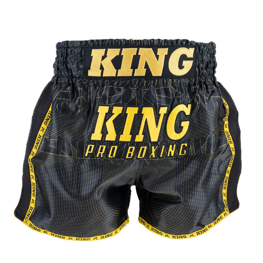 KING PRO BOXING APRON-BLACK/GOLD