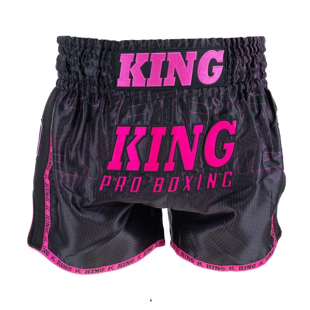 KING PRO BOXING APRON-BLACK/PINK