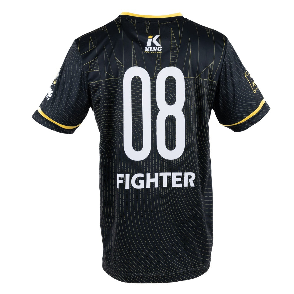 KING PRO BOXING 08 SHIRT-BLACK/GOLD