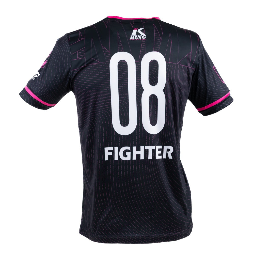 KING PRO BOXING 08 SHIRT-BLACK/PINK