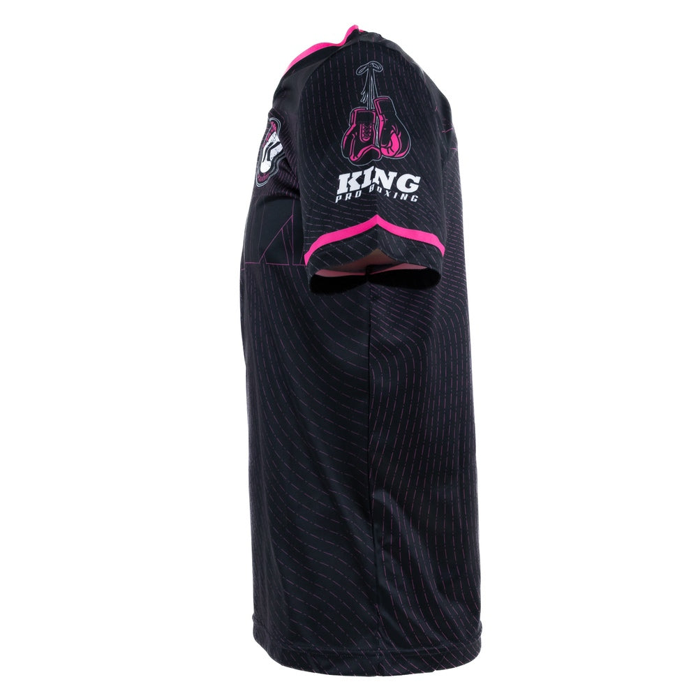 KING PRO BOXING 08 SHIRT-BLACK/PINK