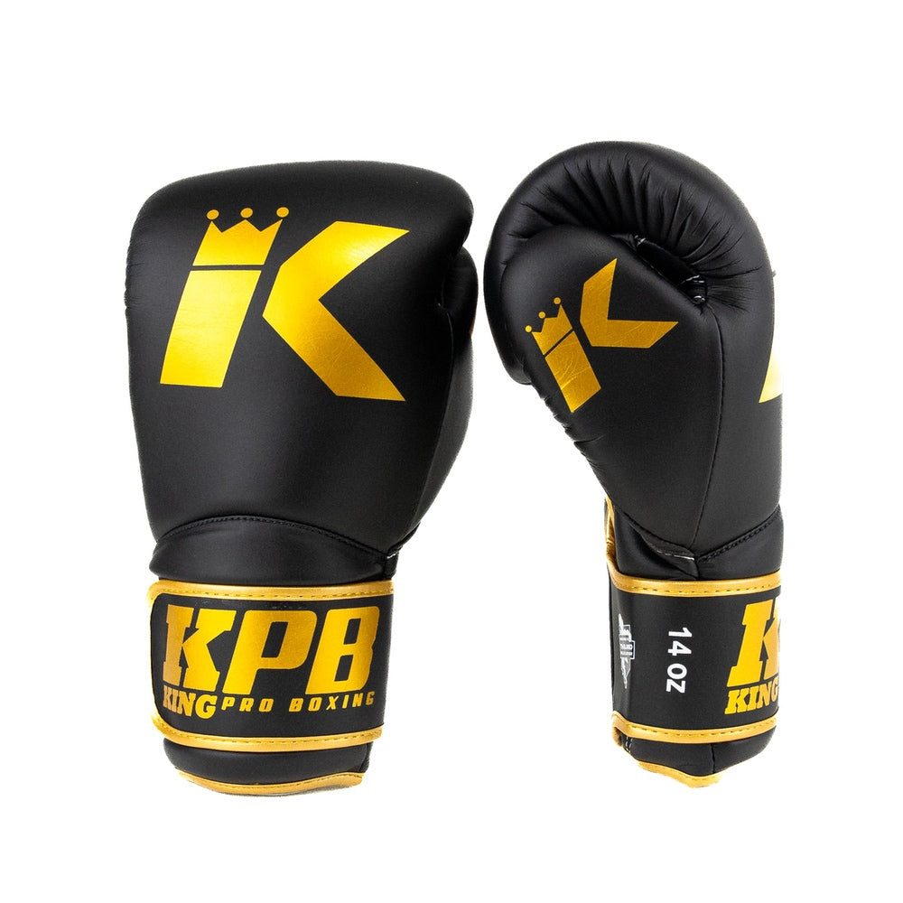 KING PRO (KICK)BOKSHANDSCHOENEN KPB BGK 3 ZWART/GEEL
