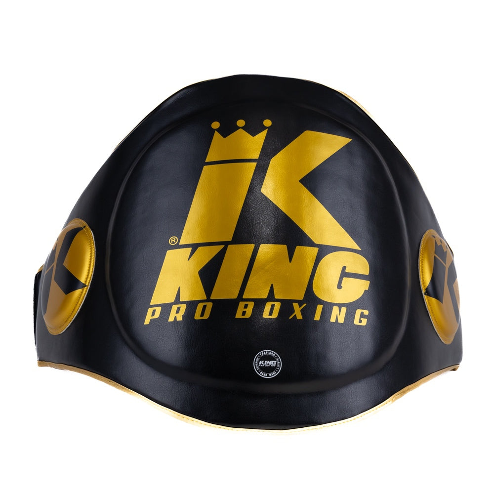 KING PRO BOXING BUIKBESCHERMER-ZWART/GOUD