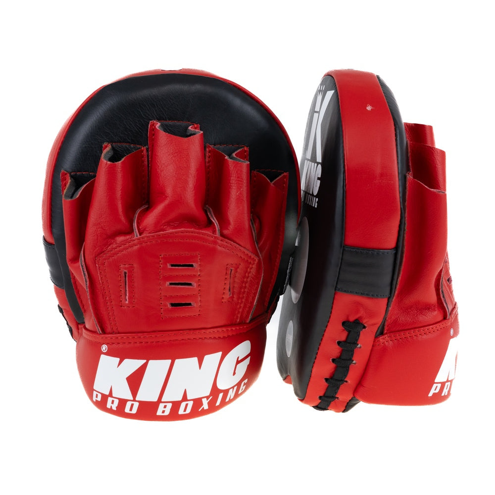 KING PRO BOXING PADS KPB FOCUS - ZWART/ROOD