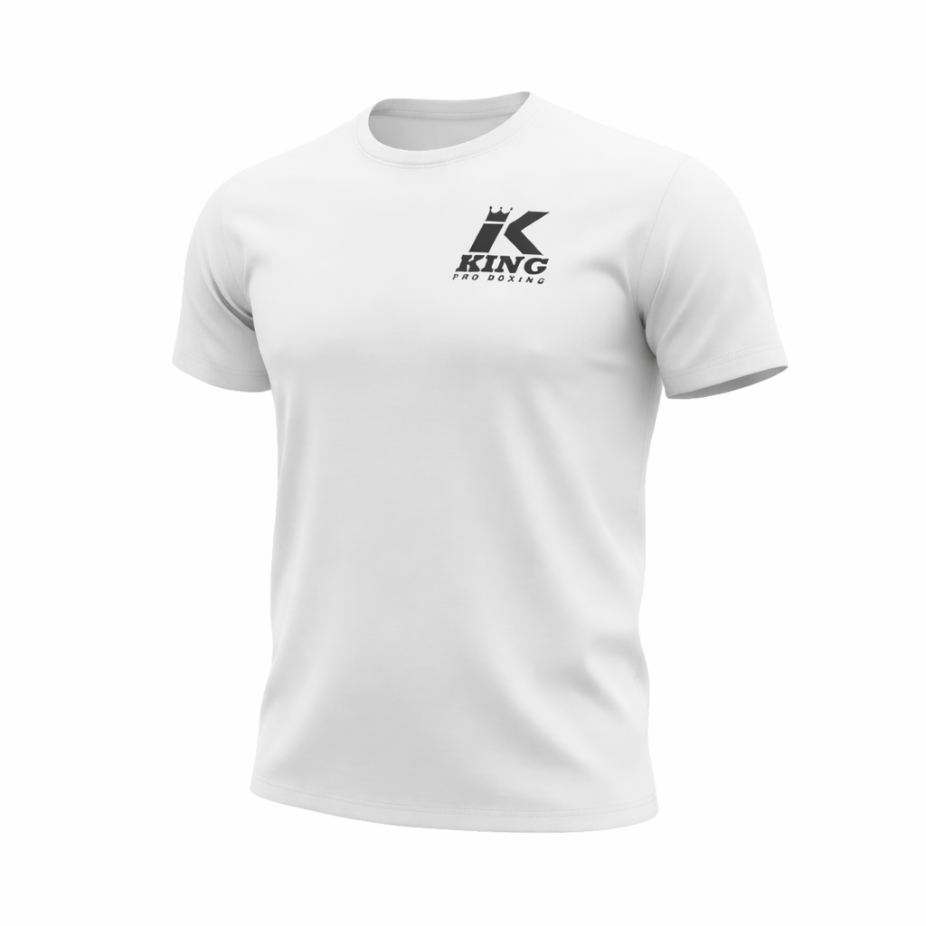 KING PRO BOXING SHIRT-WHITE