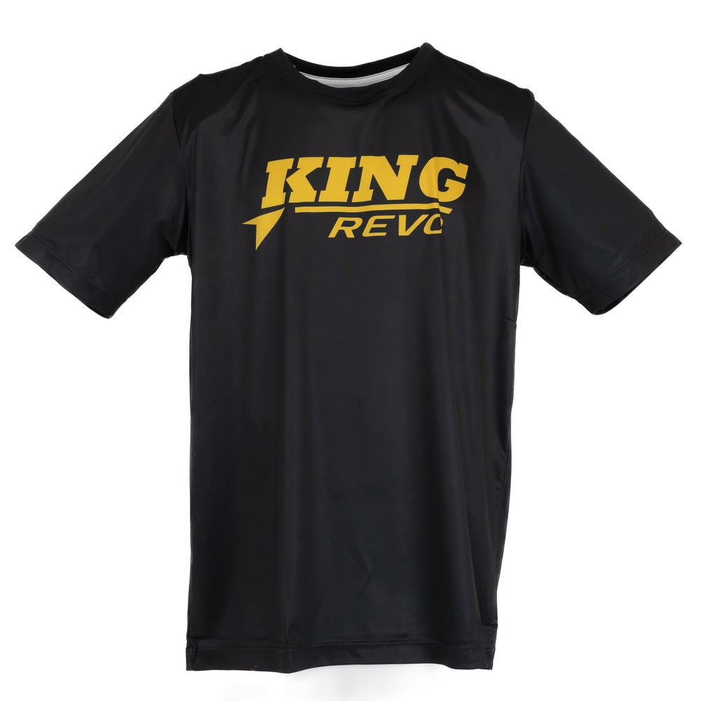 KING PRO BOXING REVO 2 SHIRT-ZWART/GOUD