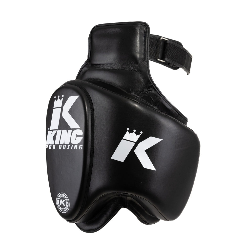 KING PRO BOXING BOVENBEENBESCHERMERS-ZWART