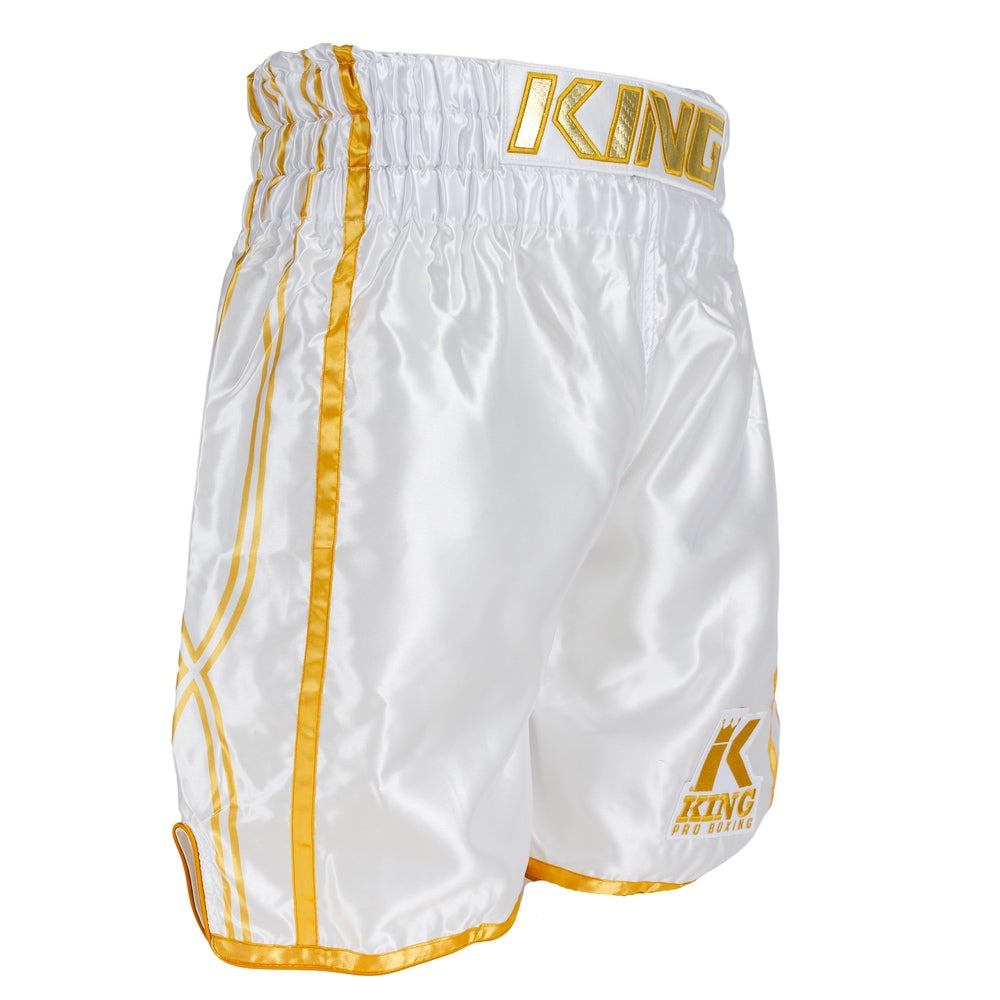 KING PRO BOXING XK SHORT 2-WIT/GOUD