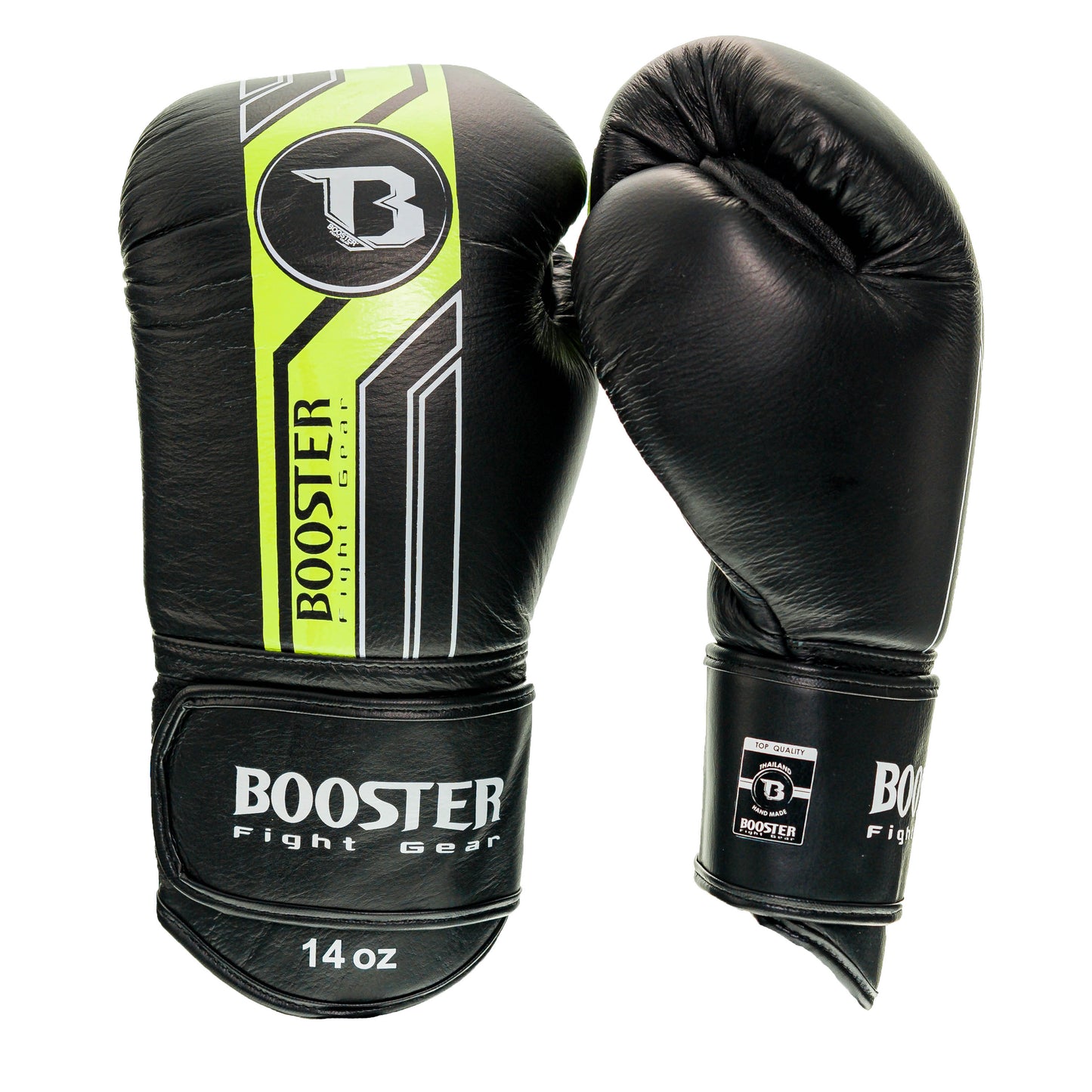 BOOSTER (KICK)BOKSHANDSCHOEN V9 ZWART/FLUOR