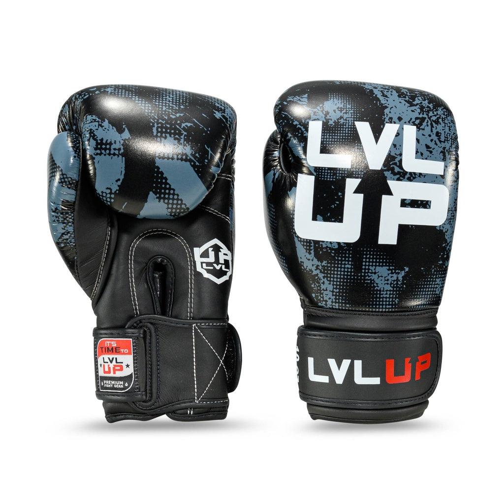 LVL UP (KICK)BOKSHANDSCHOENEN STADIUM 1 BLACK/GREY