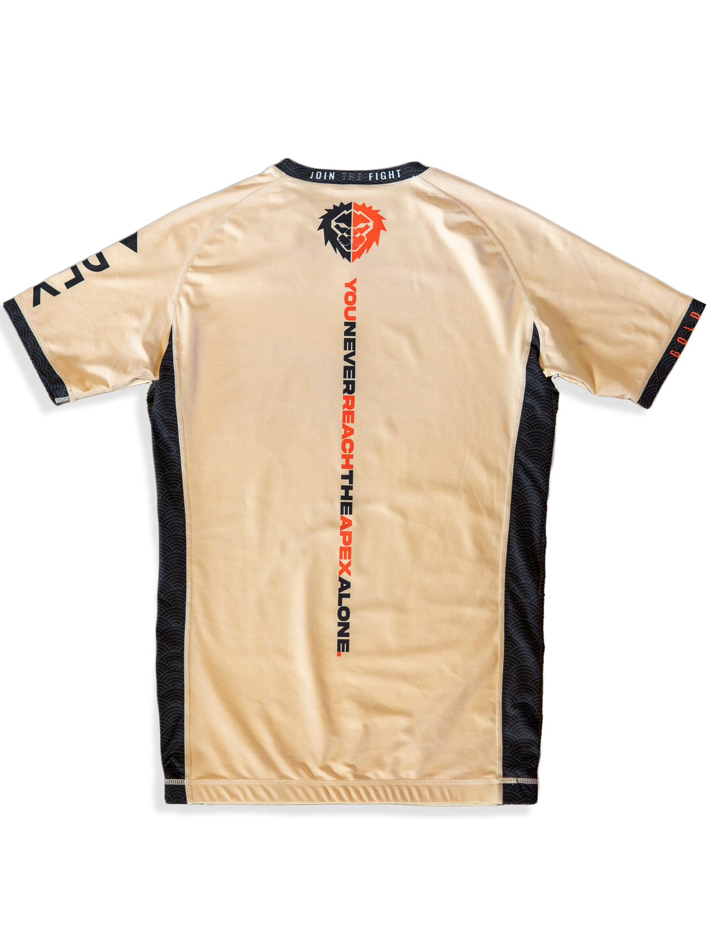 APEX MMA GOLD LION RASHGUARD