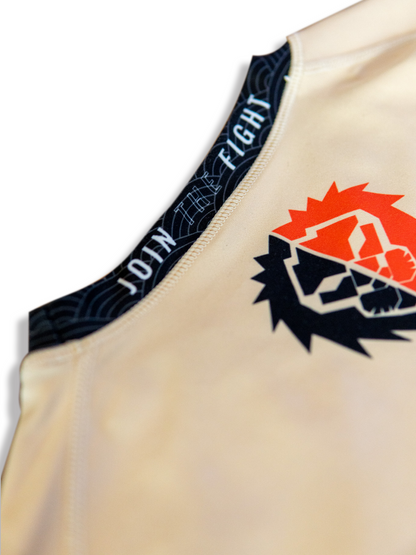 APEX MMA GOLD LION RASHGUARD