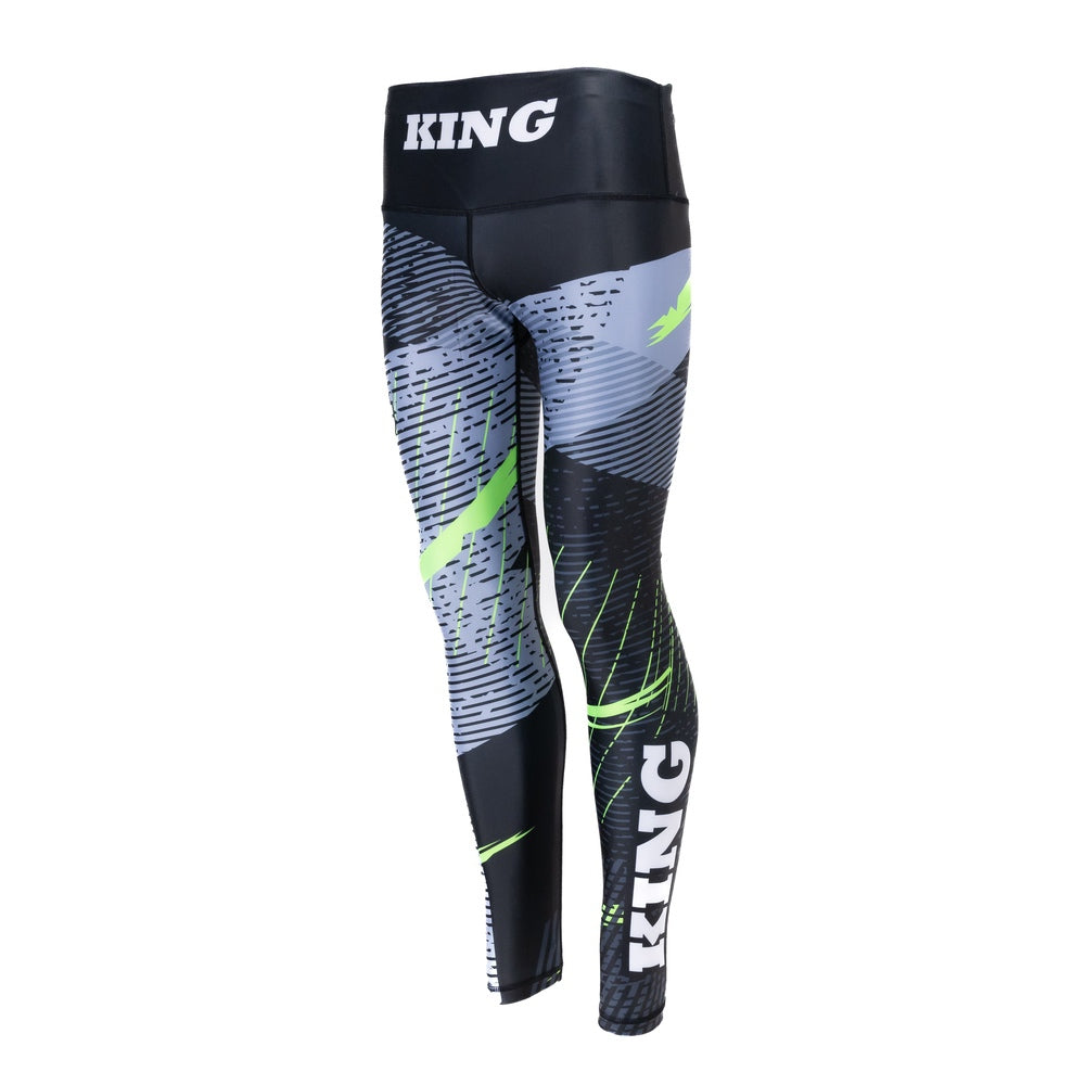 KING PRO BOXING SHADOW 2 SPATS-ZWART/GROEN