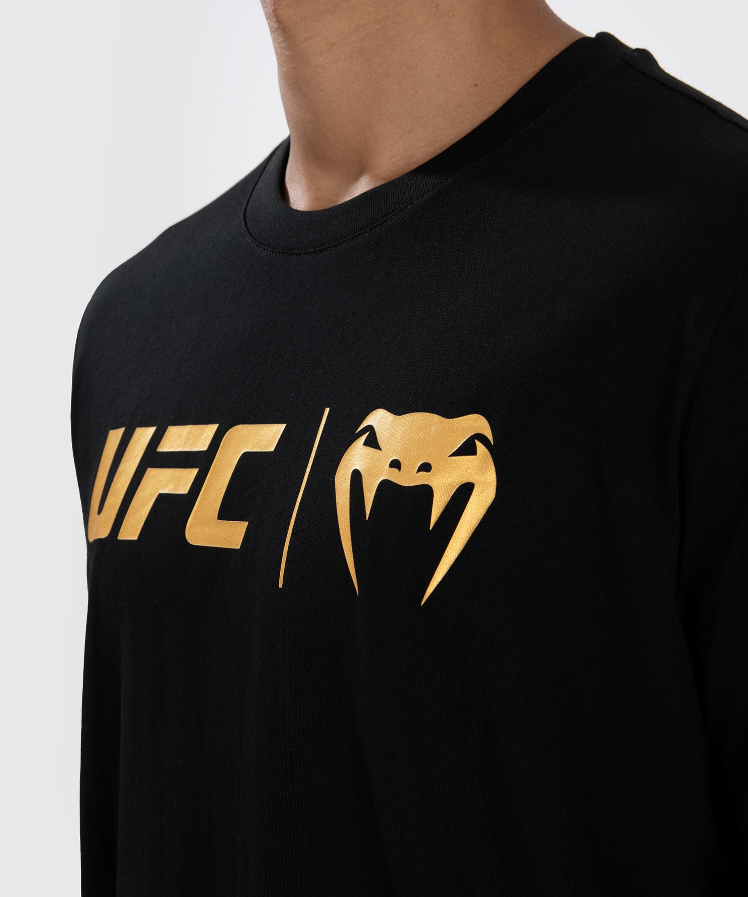 VENUM UFC CLASSIC T-SCHIRT ZWART/GOUD