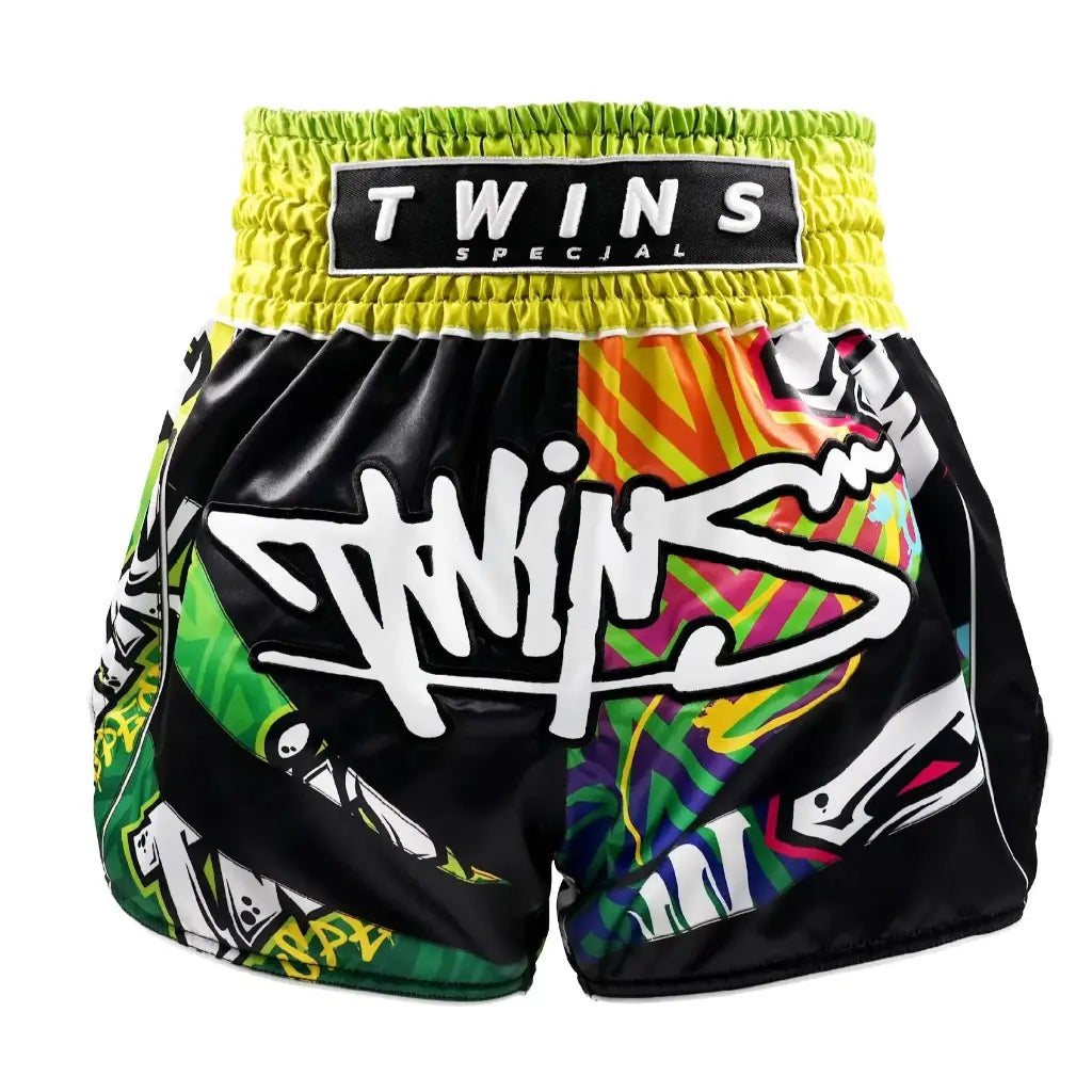 TWINS GRAFFITI KICKBOKSBROEKJE