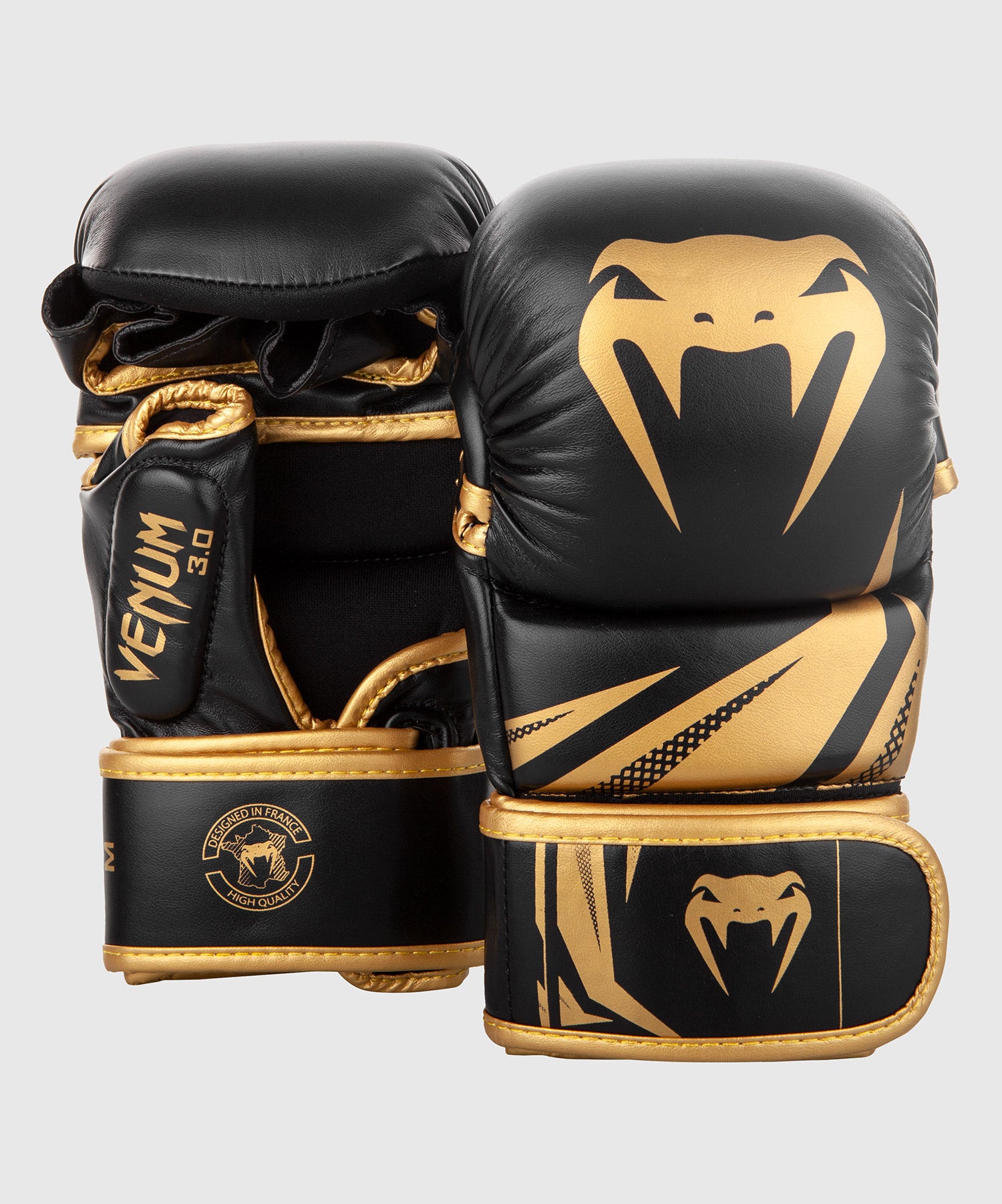 VENUM CHALLENGER 3.0 SPARRING HANDSCHOENEN - ZWART/GOUD
