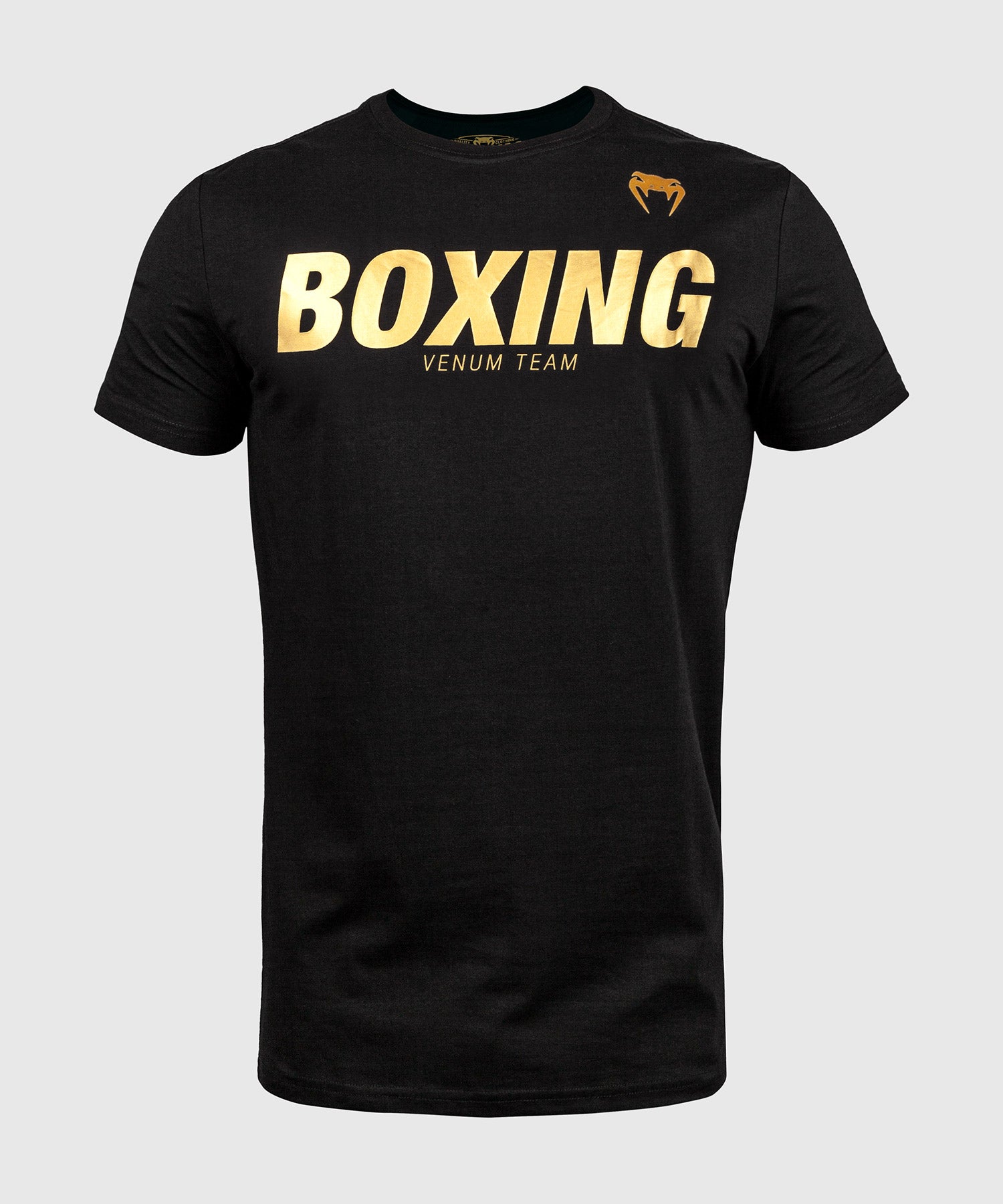 VENUM BOXING VT T-SHIRT - ZWART/GOUD