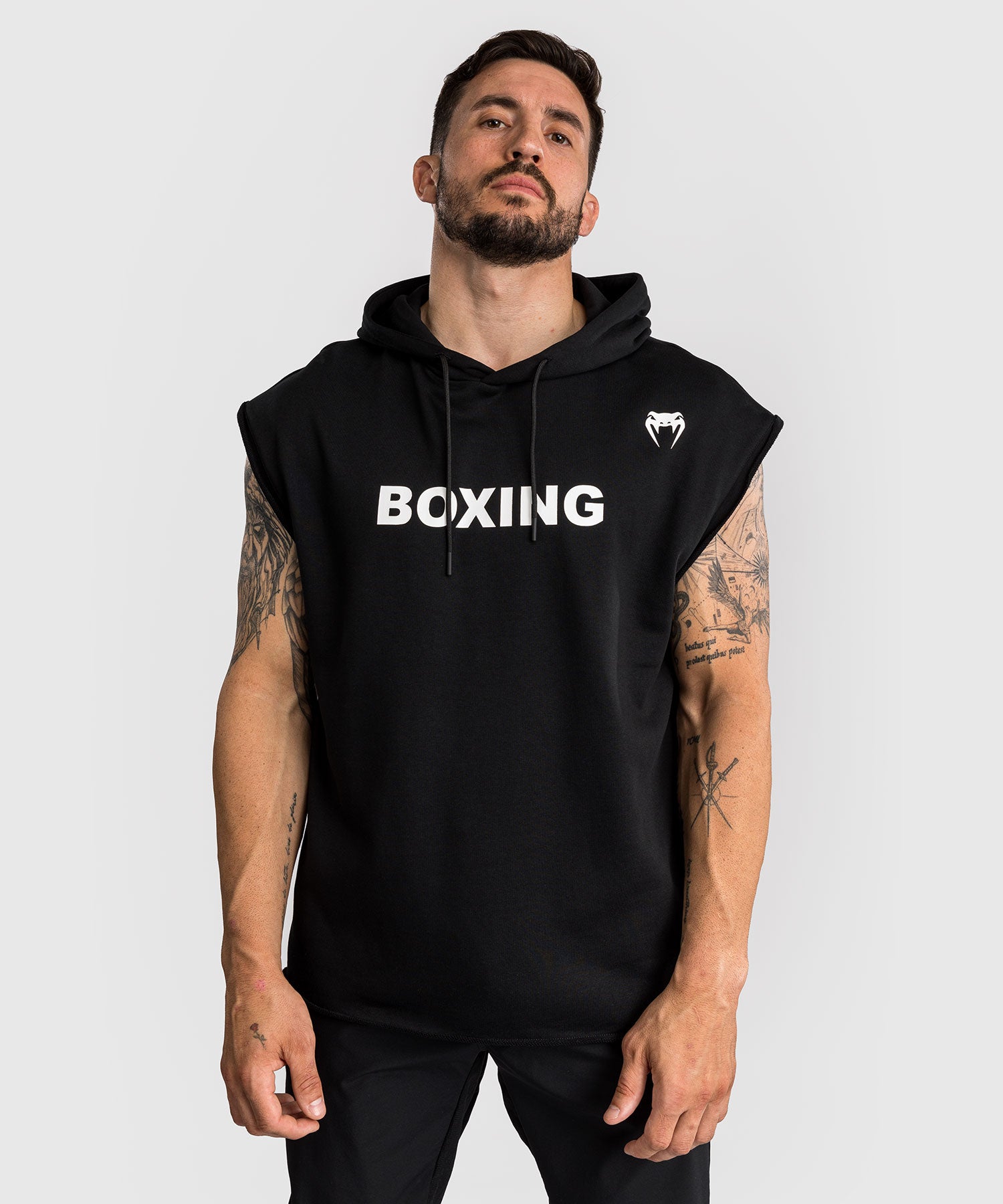 VENUM BOXING VT MOUWLOZE HOODIE - ZWART/WIT