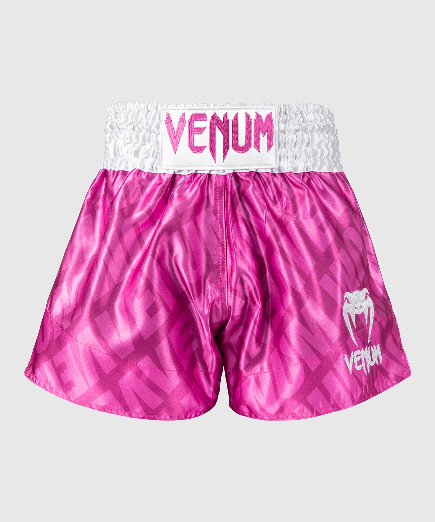 VENUM CONTENDER XT MUAY THAI SHORTS - CANDY ROZE/WIT