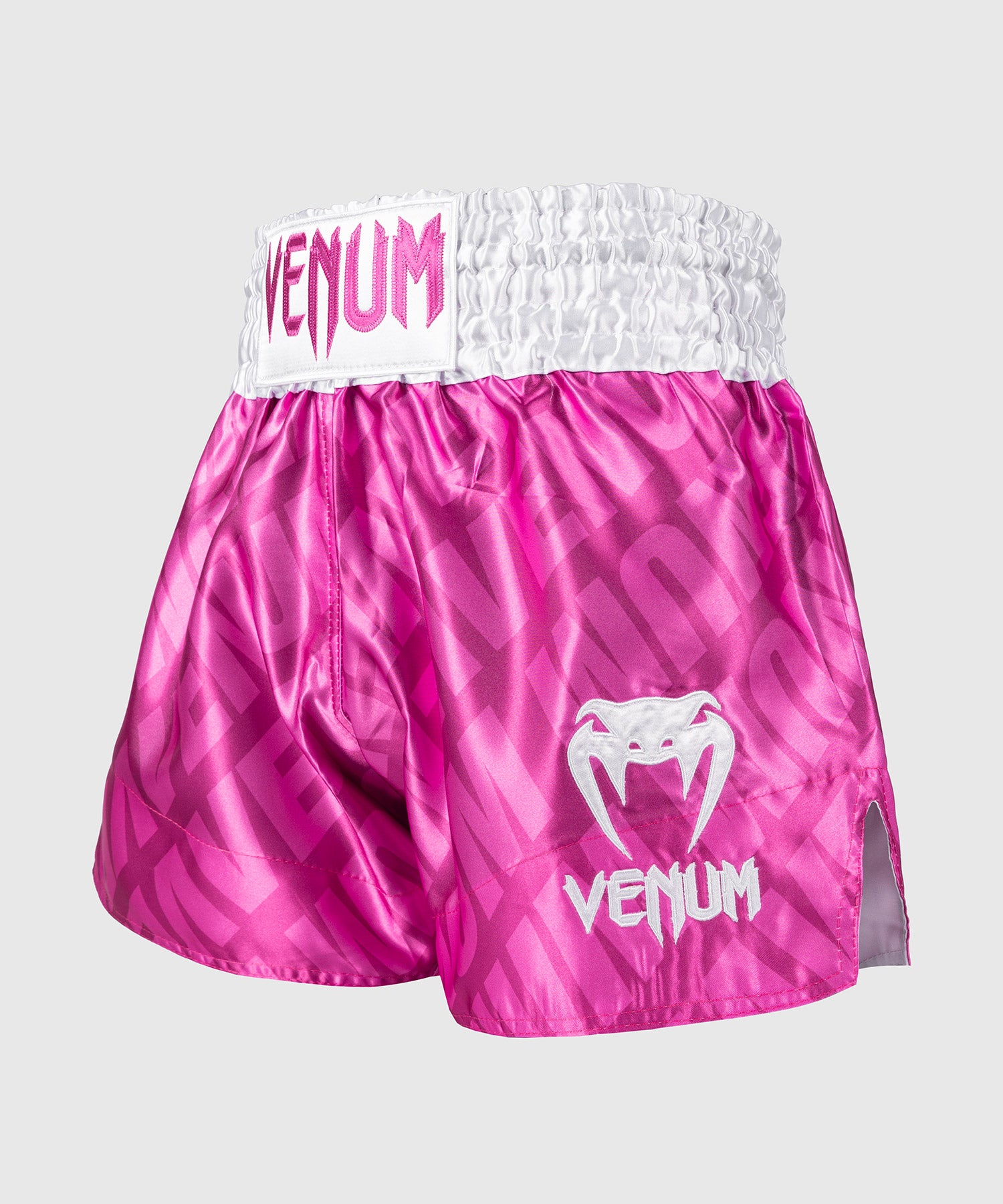 VENUM CONTENDER XT MUAY THAI SHORTS - CANDY ROZE/WIT