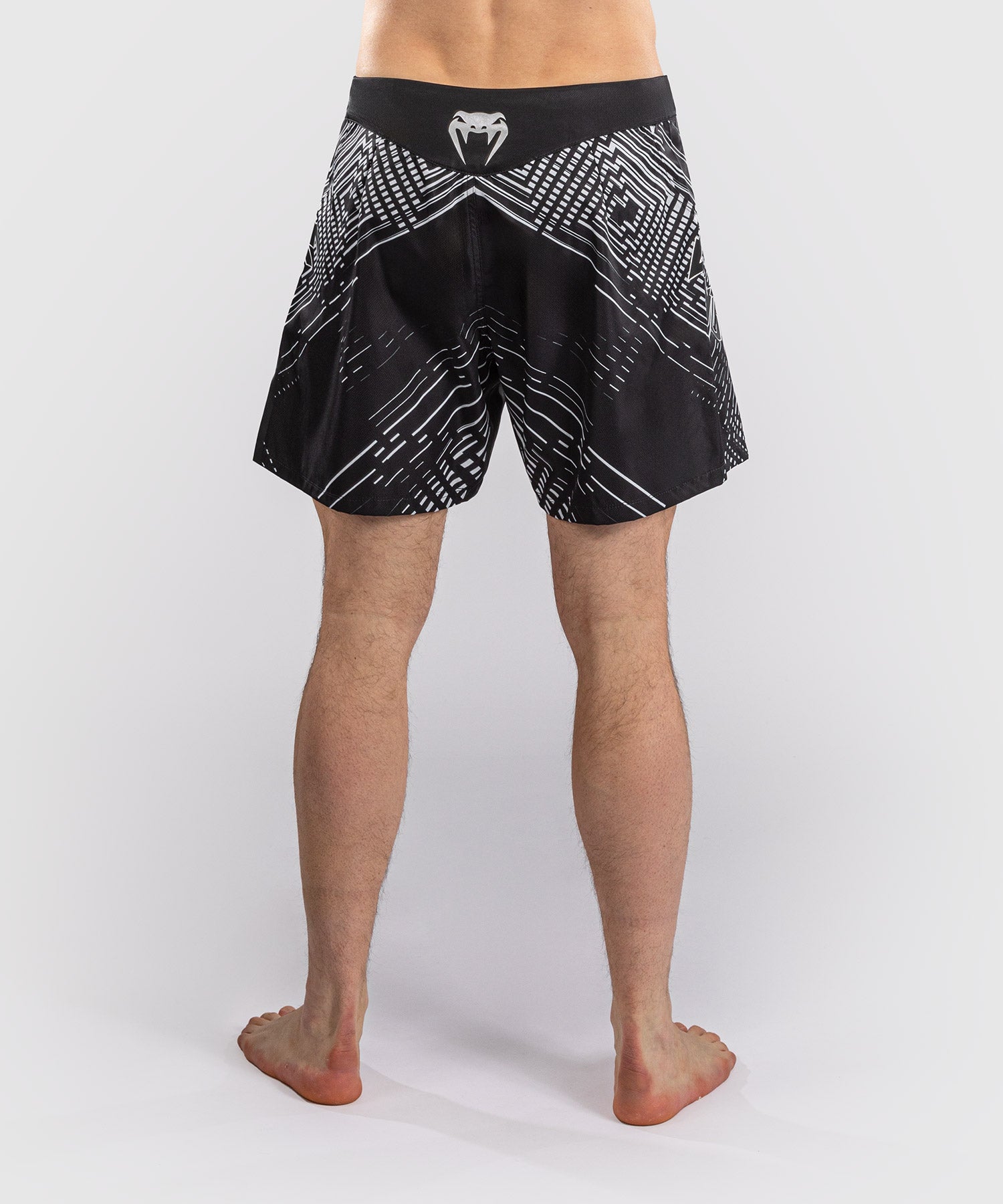 VENUM MIDNIGHT FURY FIGHT SHORTS ZWART/SILVER