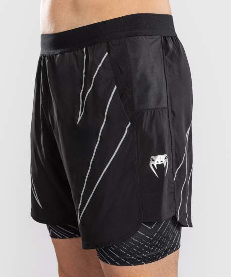 VENUM MIDNIGHT FURY 2IN1 SHORT ZWART/GRIJS/SILVER