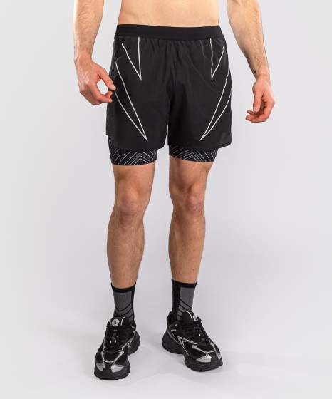 VENUM MIDNIGHT FURY 2IN1 SHORT ZWART/GRIJS/SILVER