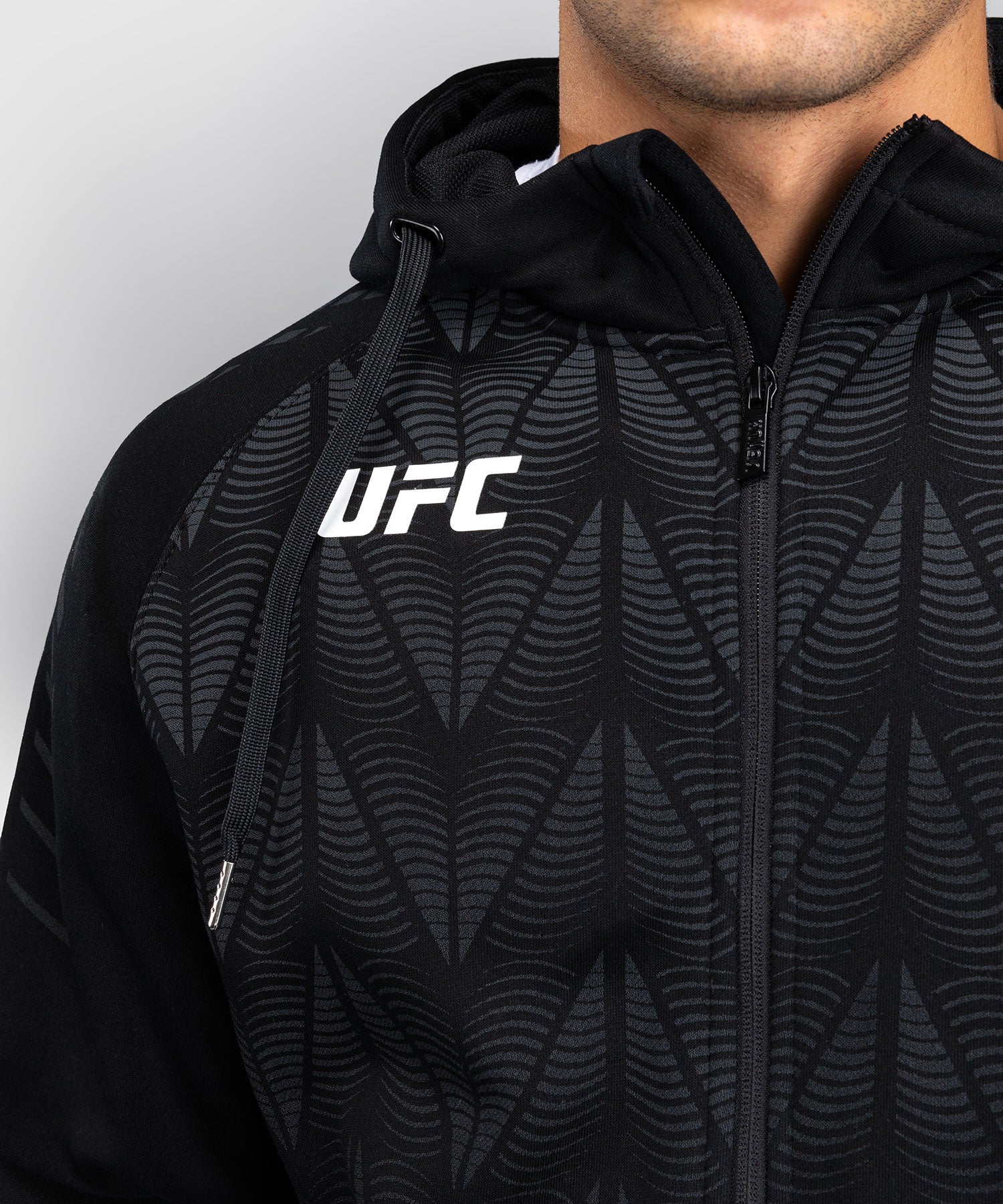 VENUM UFC ZENITH ZIP HOODIE ZWART/WIT