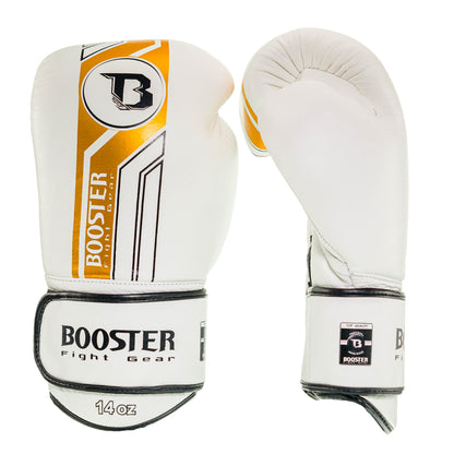 BOOSTER (KICK)BOKSHANDSCHOEN V9 WIT/GOUD