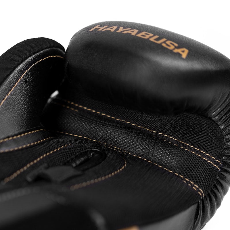 HAYABUSA E1 (KICK) BOXING GLOVES BLACK/GOLD
