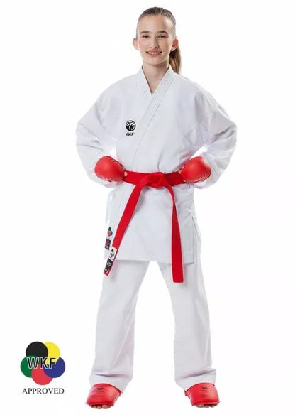 TOKAIDO KARATEPAK KUMITE JUNIOR - WIT