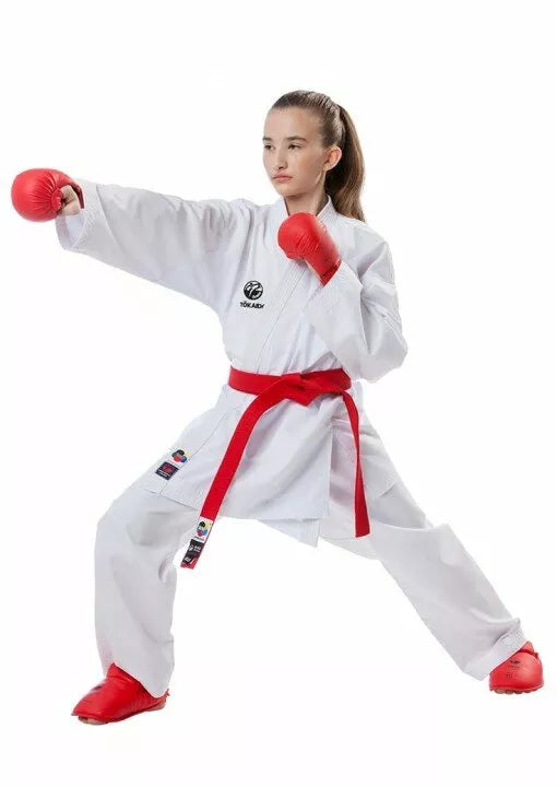 TOKAIDO KARATEPAK KUMITE JUNIOR - WIT