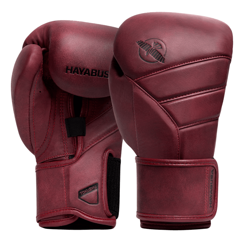HAYABUSA T3 LX LEER (KICK) BOKSHANDSCHOENEN BORDEAUX