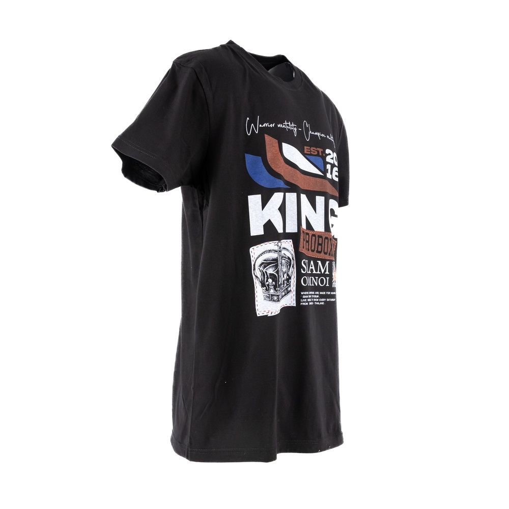 KING PRO SHIRT TS OMNOI -ZWART