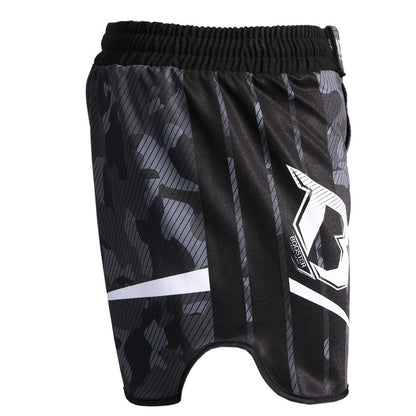 BOOSTER MMA SHORT B FORCE 2 TRUNK - ZWART/GRIJS