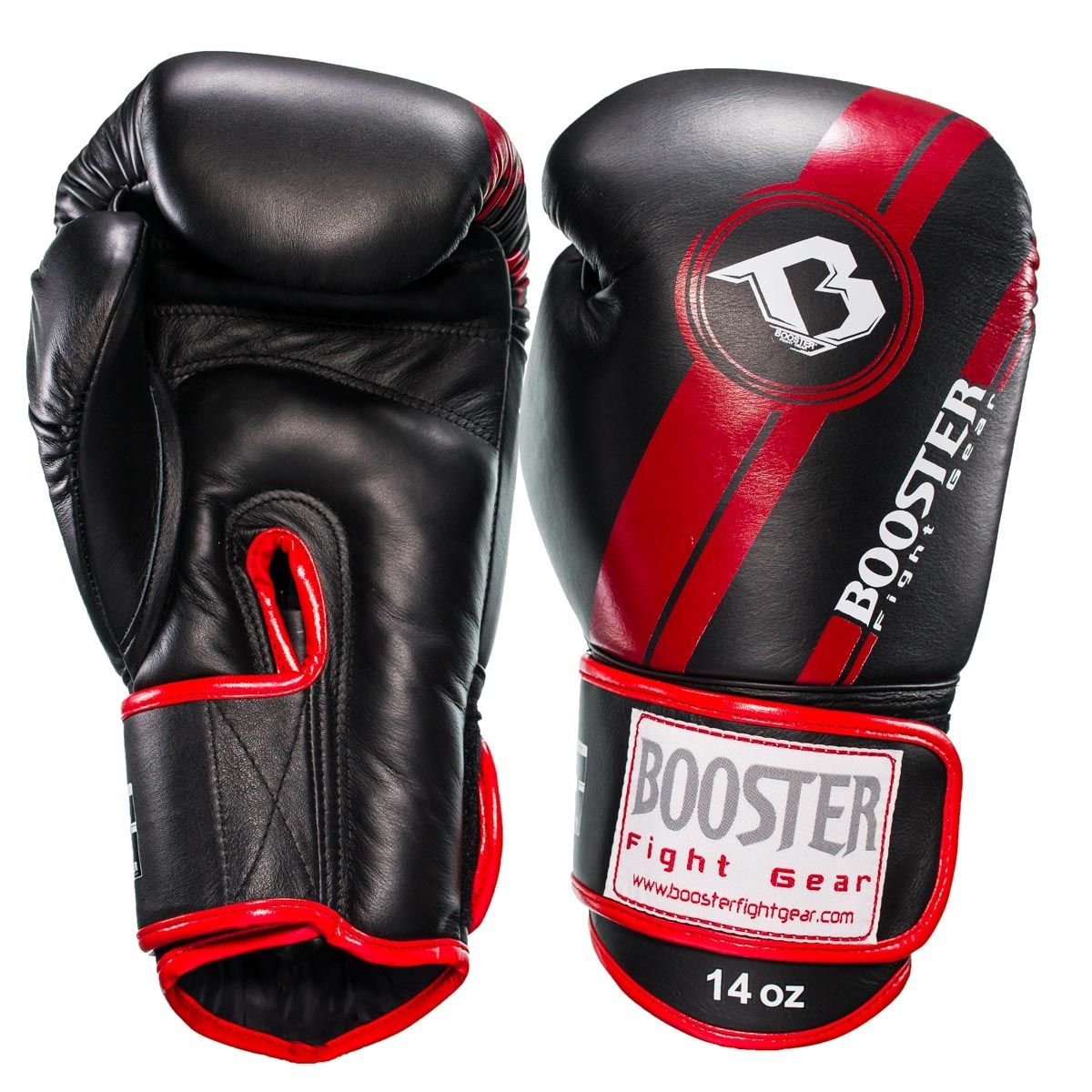 BOOSTER (KICK)BOKSHANDSCHOEN V3 ZWART/ROOD