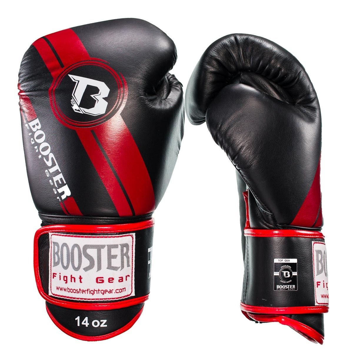 BOOSTER (KICK)BOKSHANDSCHOEN V3 ZWART/ROOD