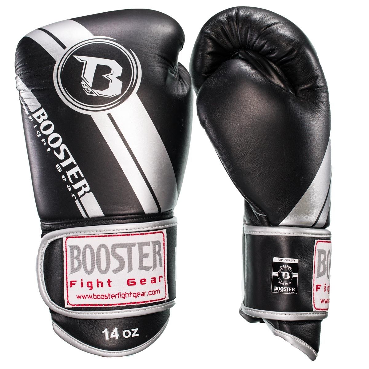 BOOSTER (KICK)BOKSHANDSCHOEN V3 ZWART/ZILVER