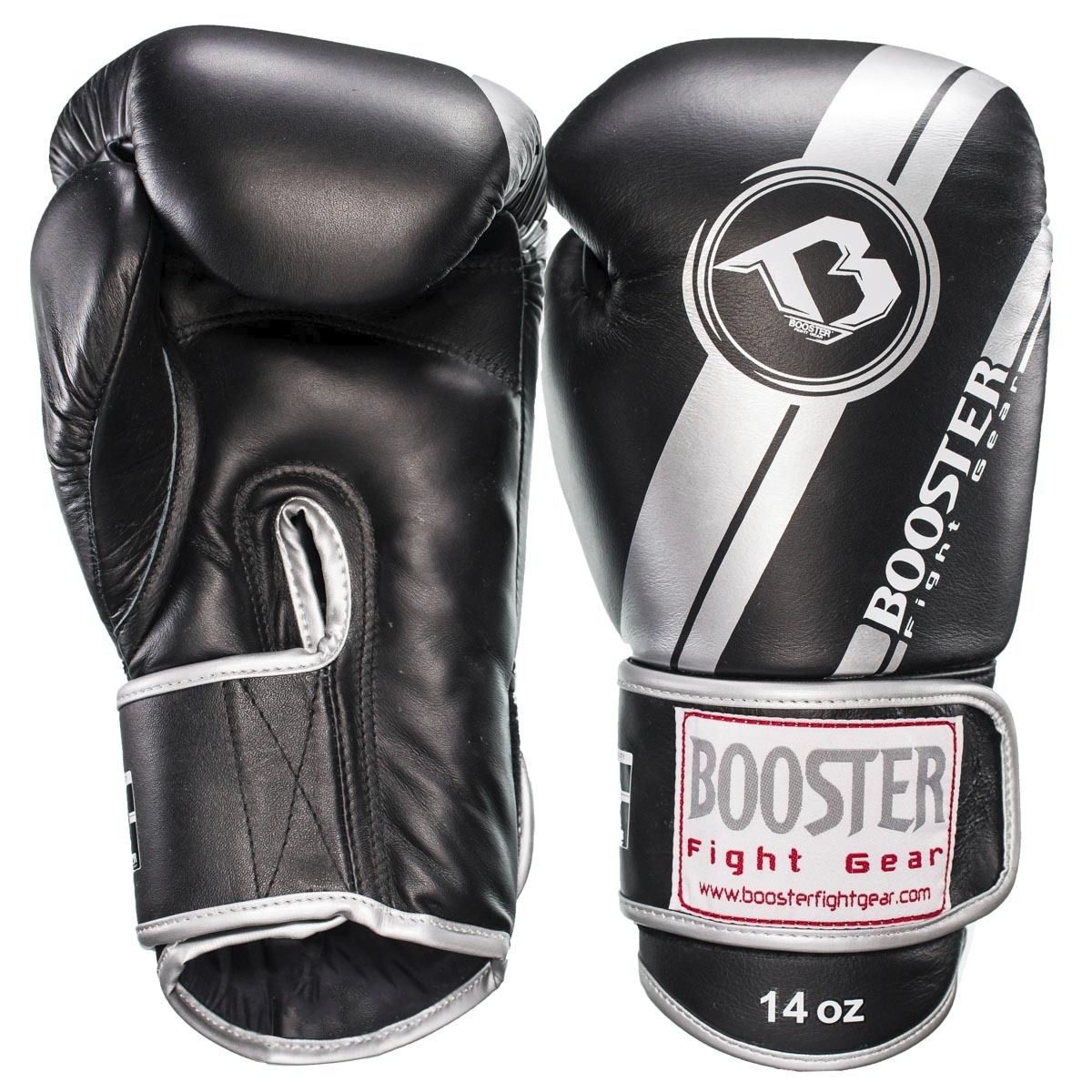 BOOSTER (KICK)BOKSHANDSCHOEN V3 ZWART/ZILVER