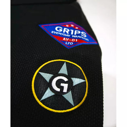 GRIPS BJJ PAK PRIMERO AVIATOR LE - ZWART