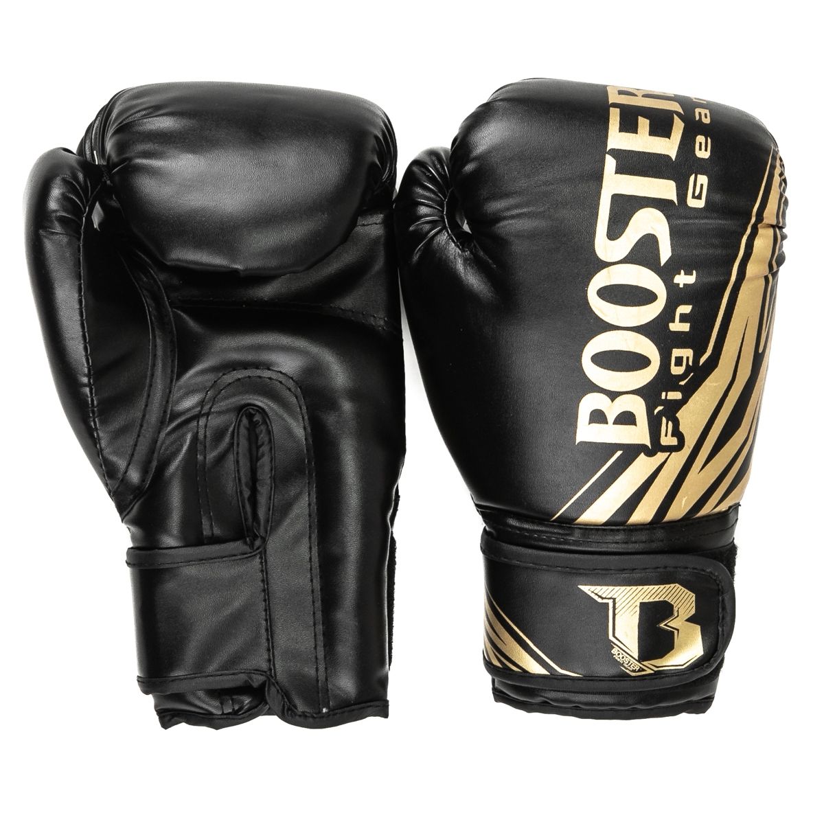 BOOSTER KICKBOKS HANDSCHOENEN KIDS CHAMPION - ZWART/GOUD