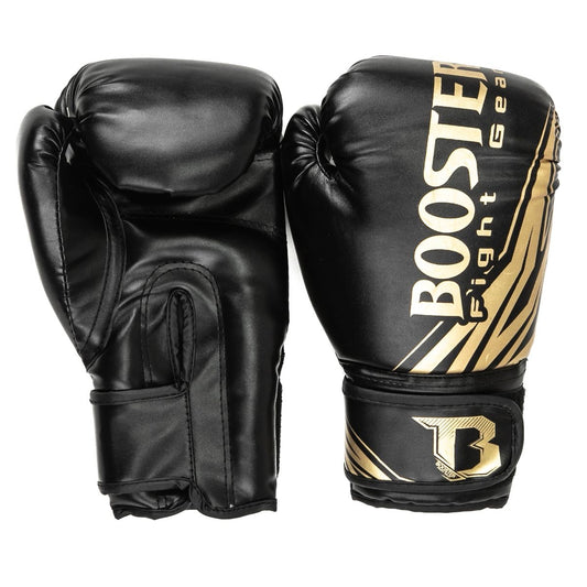 BOOSTER KICKBOKS HANDSCHOENEN KIDS CHAMPION - ZWART/GOUD