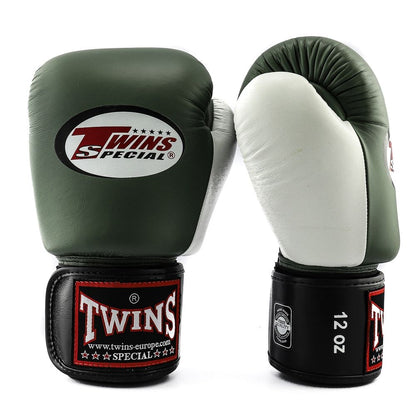 TWINS (KICK)BOKSHANDSCHOENEN BGVL 4 - GROEN/WIT/ZWART