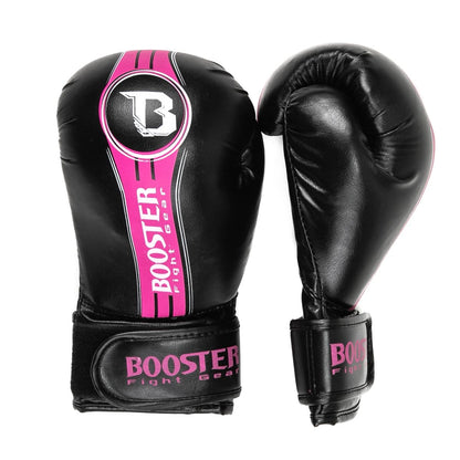 BOOSTER KICKBOKS HANDSCHOENEN V2 - ZWART/ROOS