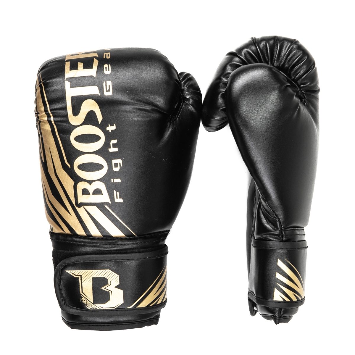 BOOSTER KICKBOKS HANDSCHOENEN KIDS CHAMPION - ZWART/GOUD